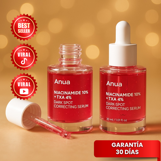 Anua | El Suero Coreano que Borra Manchas y Acné en 2 Semanas