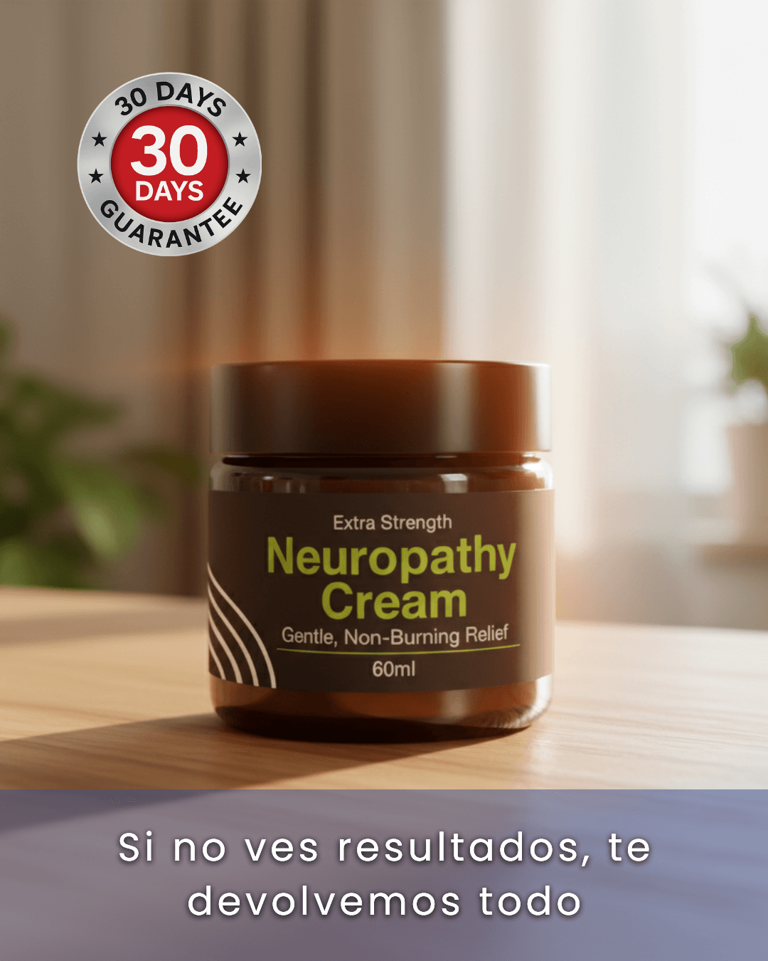 Recupera el control de tus pies y manos — sin hormigueo, sin ardor, sin insomnio.