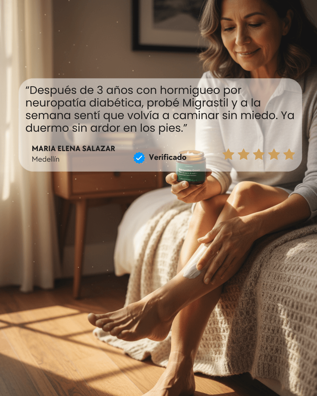 Recupera el control de tus pies y manos — sin hormigueo, sin ardor, sin insomnio.