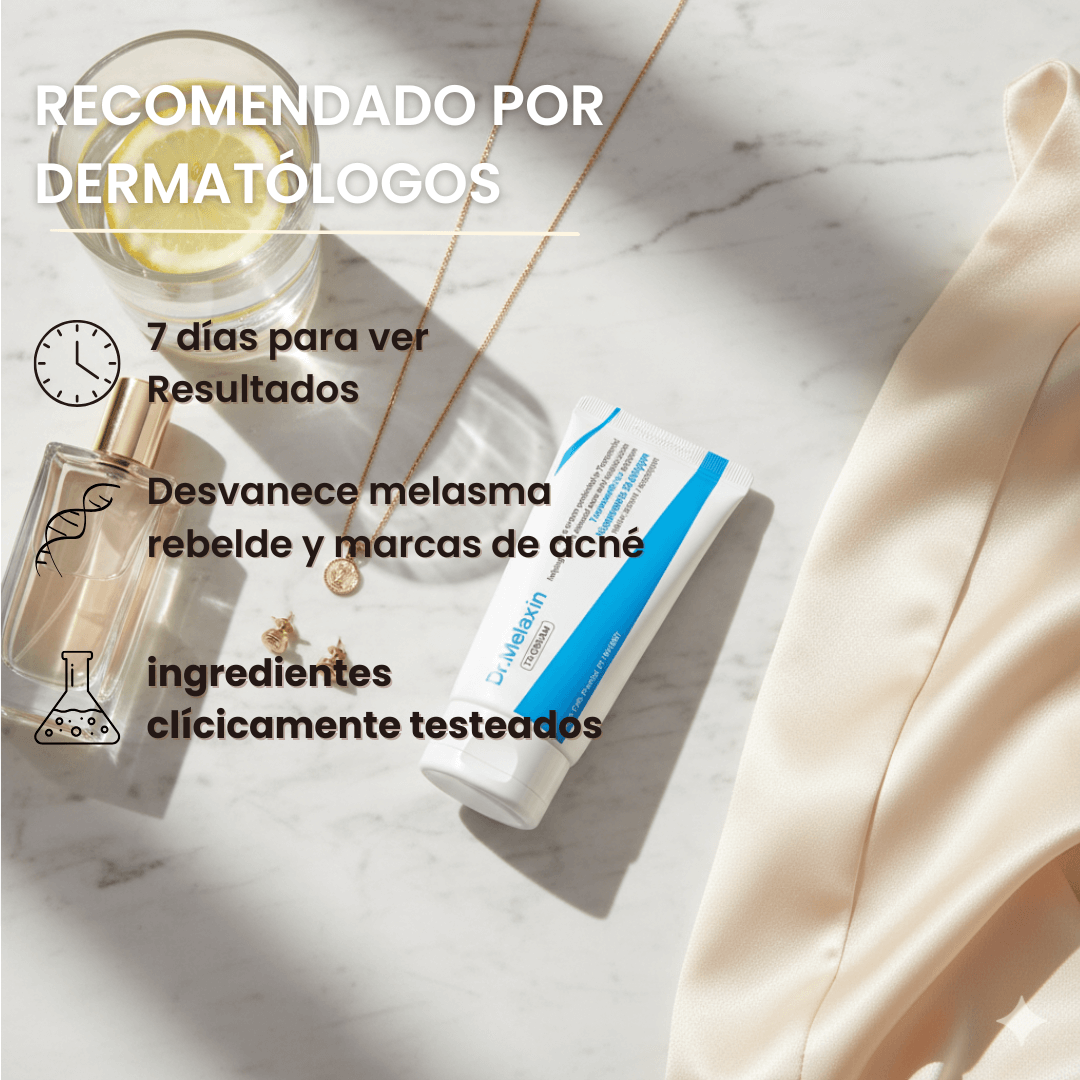 Dr Melaxin | La Crema #1 en Corea que 9,000 Latinas Usaron para Borrar Acné y Melasma